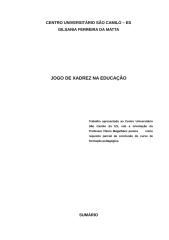 JOGO DE XADREZ NA EDUCAÇÃO.doc