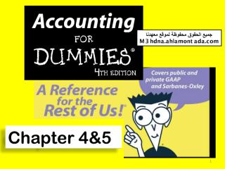 Accounting for Dummies chapter 4-5.pdf