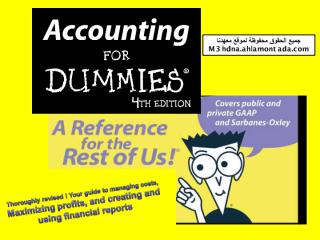Accounting for Dummies chapter 1.pdf