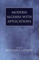 modern algebra with applications - william j. gilbert.pdf