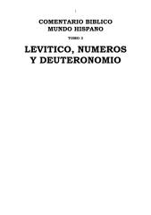 Comentario Biblico Mundo Hispano TOMO 3 LEV NUM & DEUT.pdf